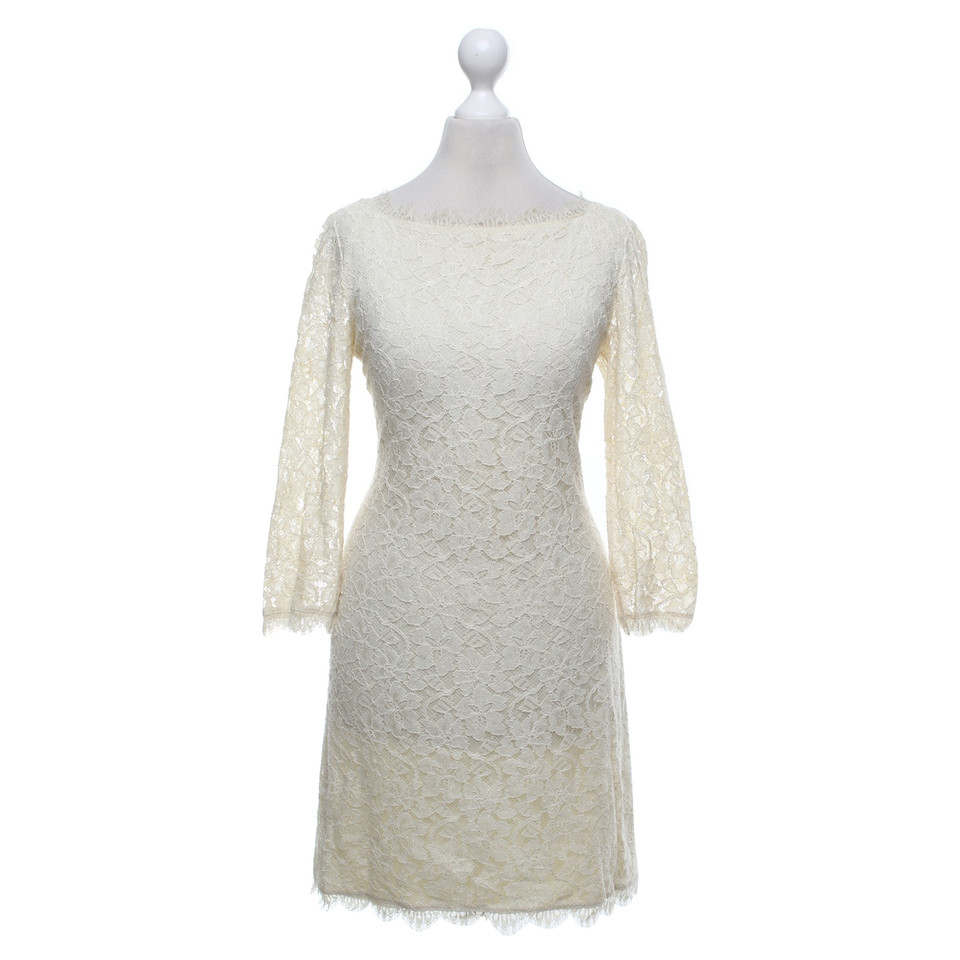 Diane Von Furstenberg Dress '' Zarita '' in Cream
