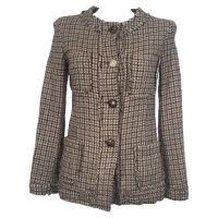 Semi Couture Blazer Wool in Brown