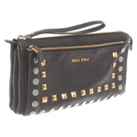 Miu Miu Pochette in Pelle in Nero