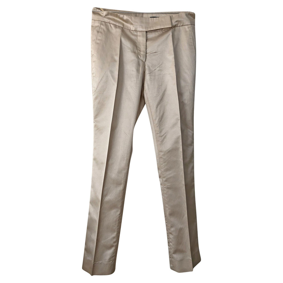 Hugo Boss Hose aus Seide in Gold