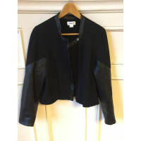 Helmut Lang Giacca/Cappotto in Cotone in Nero