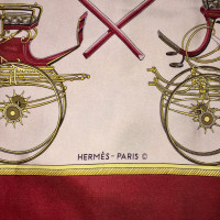 Hermès Foulard en soie « Les Voitures »