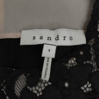 Sandro Lace dress in black