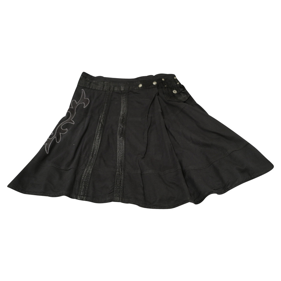 Diesel Skirt Cotton in Black