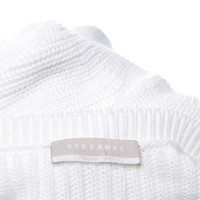 Stefanel Oversized sweater in white