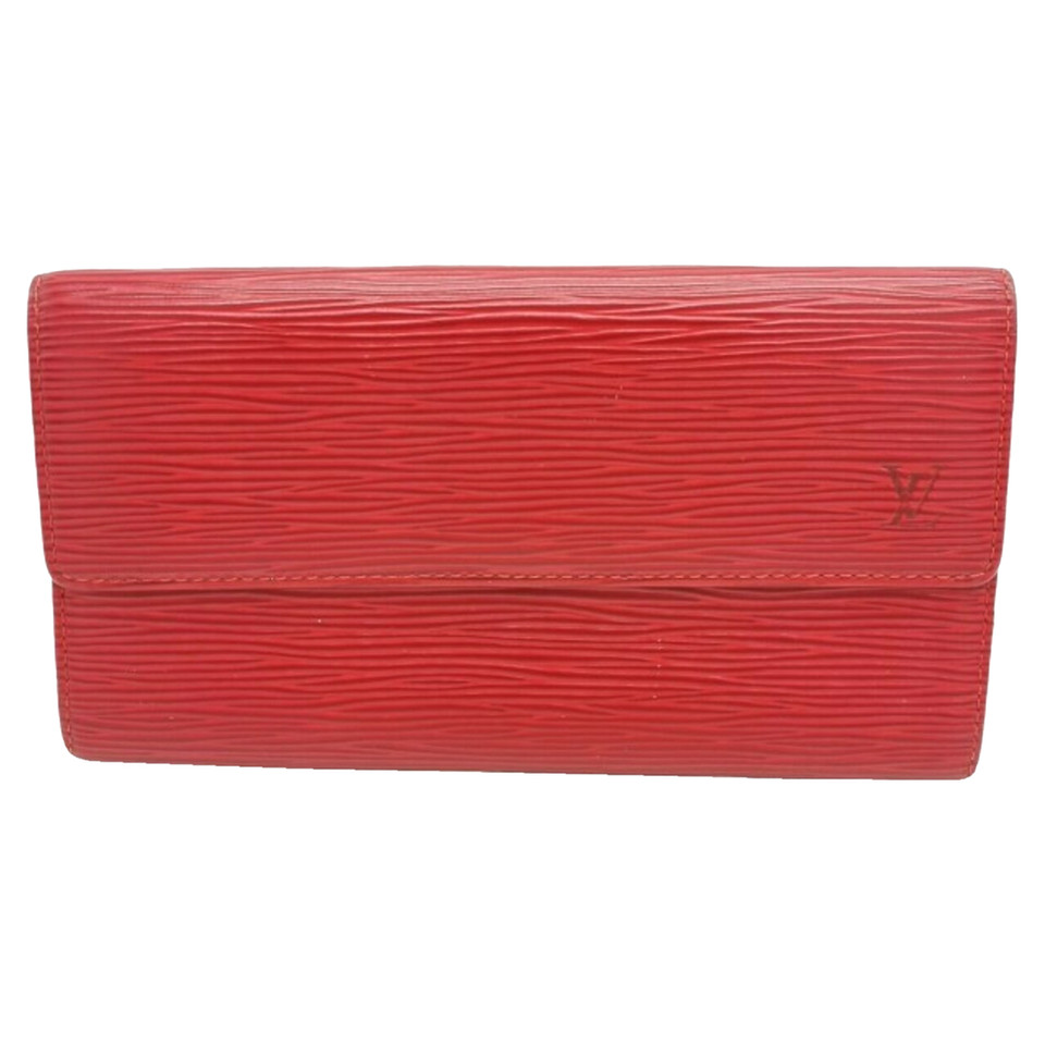 Louis Vuitton Tasje/Portemonnee in Rood