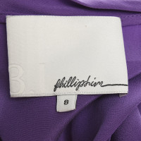 Phillip Lim Capispalla in Seta in Viola