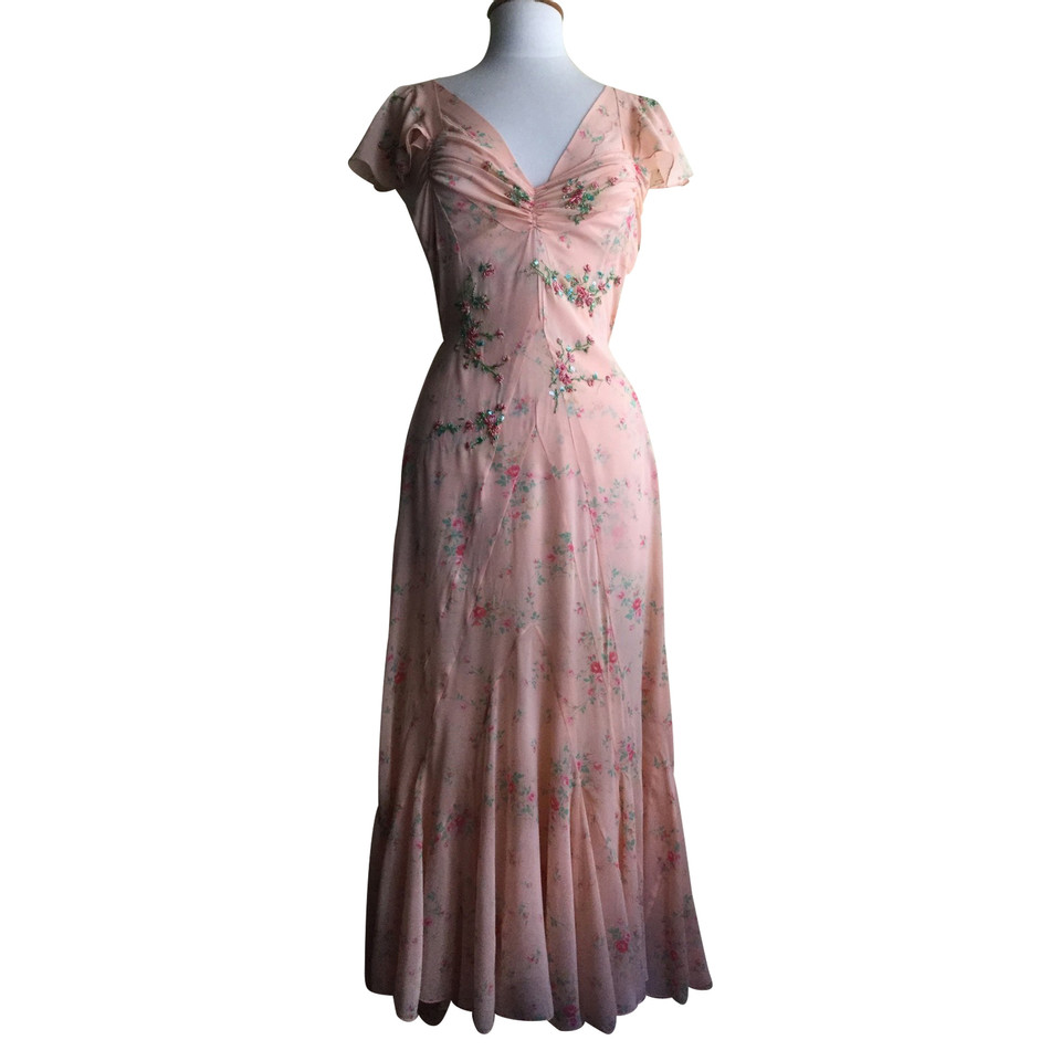 Blumarine Dress Silk in Nude