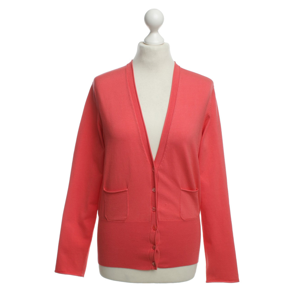 Marc Cain Cardigan in coral red