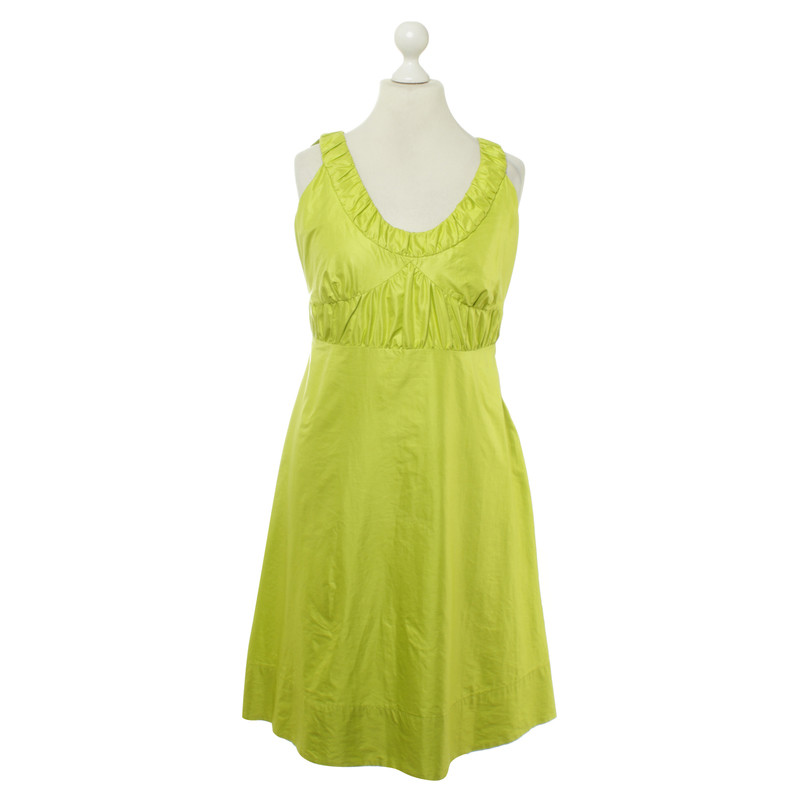 Luisa Cerano Dress in Apple green colors