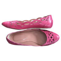 Tod's Slipper/Ballerinas aus Leder in Rosa / Pink