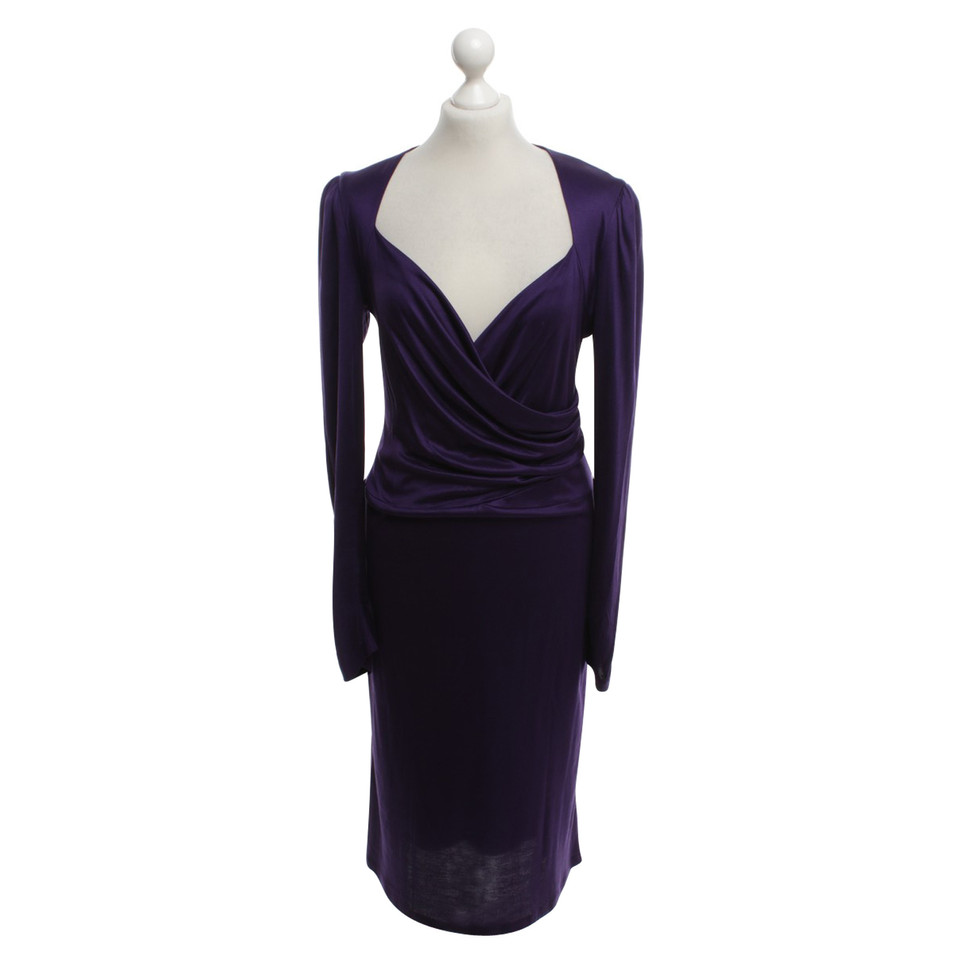 Escada Silk dress in violet