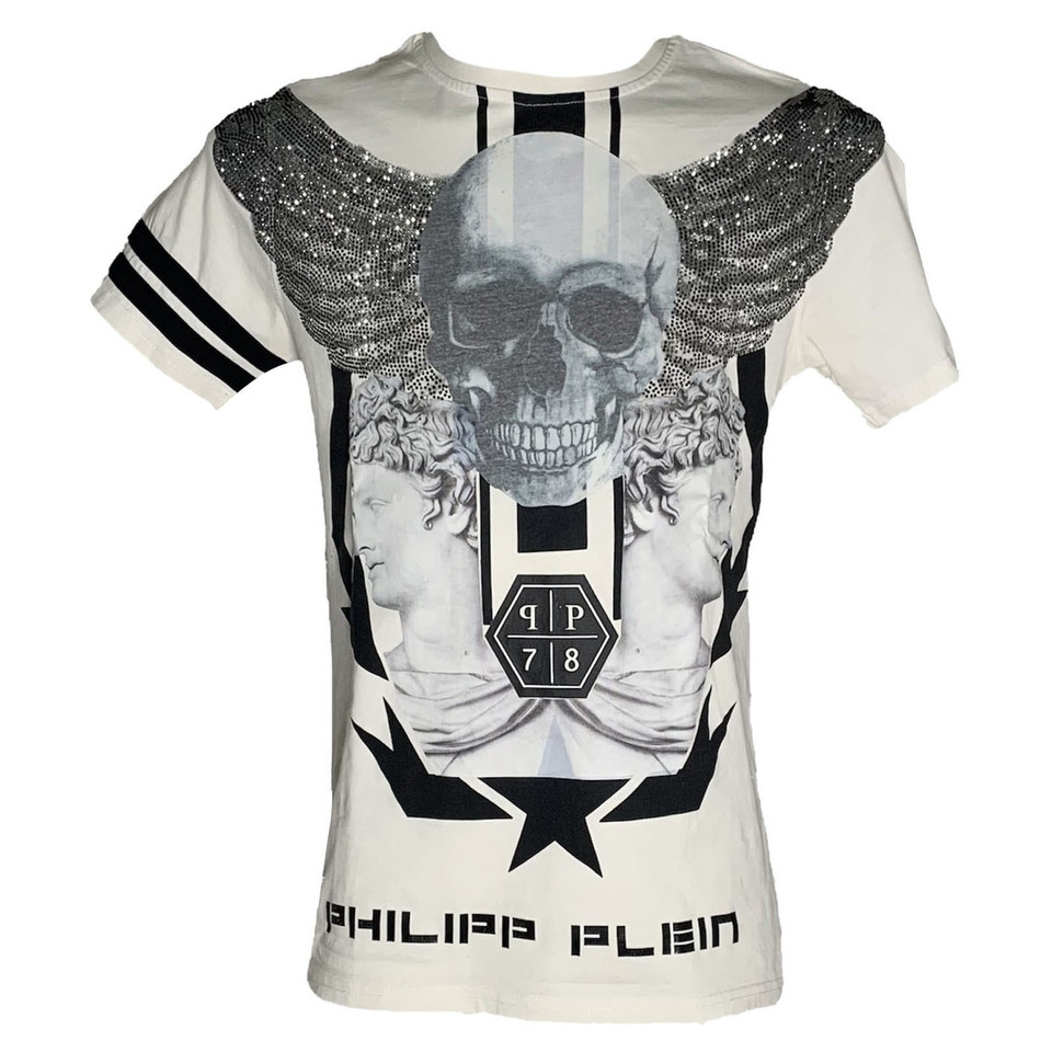 Philipp Plein Strick aus Baumwolle in Weiß