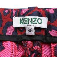 Kenzo Pantaloni in Animal Art