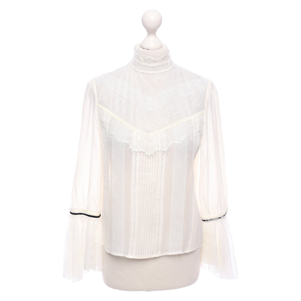 Alice + Olivia Top en Crème