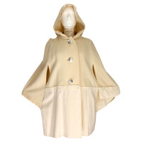 Issey Miyake Jacket/Coat Wool in Beige