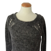 Humanoid gray mohair sweater