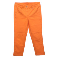 Basler Paio di Pantaloni in Cotone in Arancio
