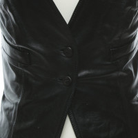 Plein Sud Vest Leather in Black