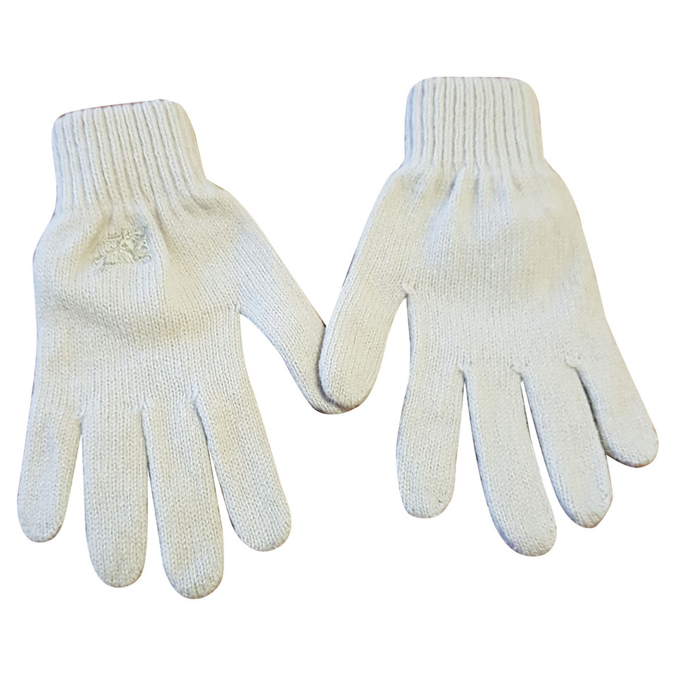 Burberry Handschoenen Wol in Wit