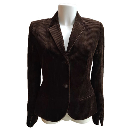 René Lezard Jacket/Coat Cotton in Brown