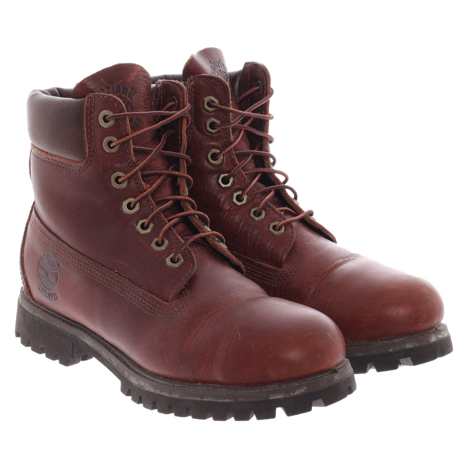 Timberland Ankle boots Leather in Brown