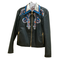 Versace Giacca/Cappotto in Pelle
