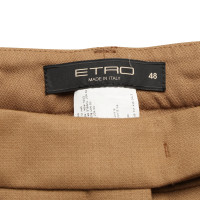 Etro trousers in light brown