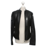 Tommy Hilfiger Jacket/Coat Leather in Black