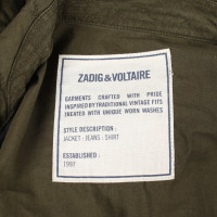 Zadig & Voltaire Veste/Manteau en Coton en Vert