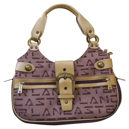 Lancaster Paris Handbag Leather in Brown