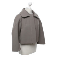 Chloé Jacket/Coat Wool in Taupe