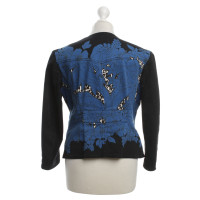Louis Vuitton biker jacket with Motif Print