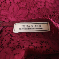 Nina Ricci Vestito in Bordeaux