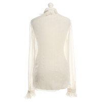 D&G Silk blouse in cream