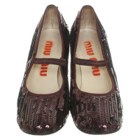 Miu Miu Pumps/Peeptoes en Bordeaux