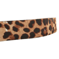 Dolce & Gabbana Cintura con stampa leopardo