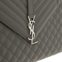 Yves Saint Laurent "Envelope Bag" in grey