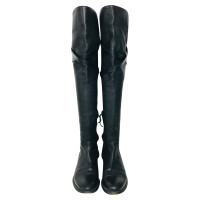 Burberry Boots Leather in Black