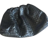 Bottega Veneta Knot Clutch in Pelle in Nero