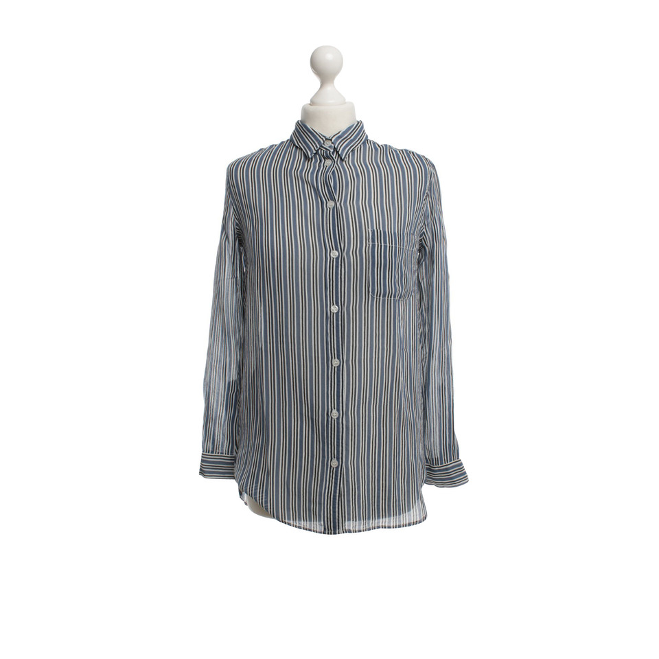 Ganni Blouse with stripe pattern