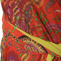 Etro Colorful wrap dress 