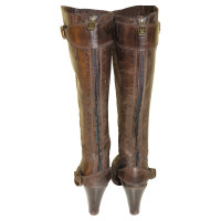 Belstaff Trialmaster boots in dark brown