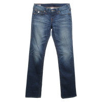 True Religion Jeans Katoen in Blauw