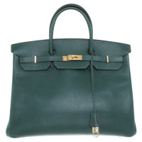 Hermès Birkin Bag 40 en Cuir en Vert