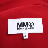 Mm6 By Maison Margiela Top en Rouge