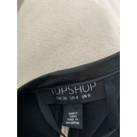 Topshop Blazer aus Wolle in Creme