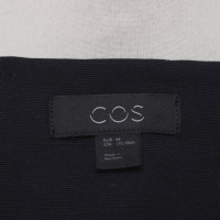 Cos Jacke/Mantel aus Baumwolle in Blau