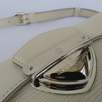 Louis Vuitton Montaigne aus Leder in Weiß