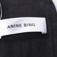 Anine Bing Robe en Coton en Noir